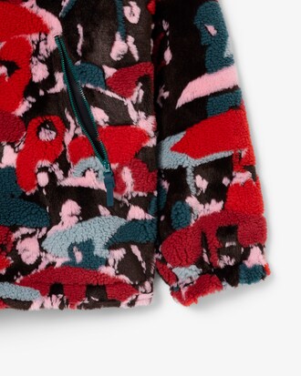Runway Jacquard Sherpa Jacket