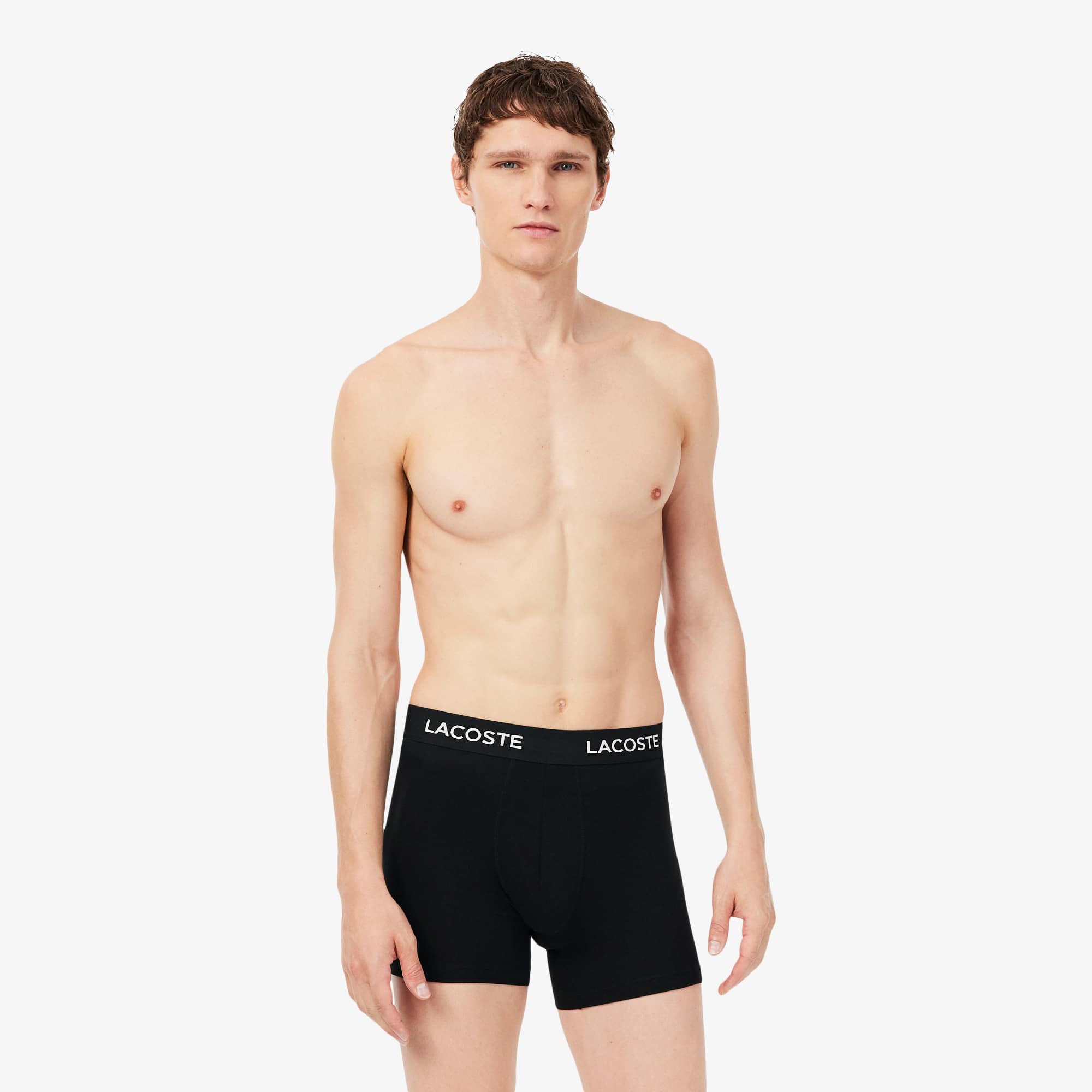 Men's Branded Waist Boxer Briefs 5-Pack