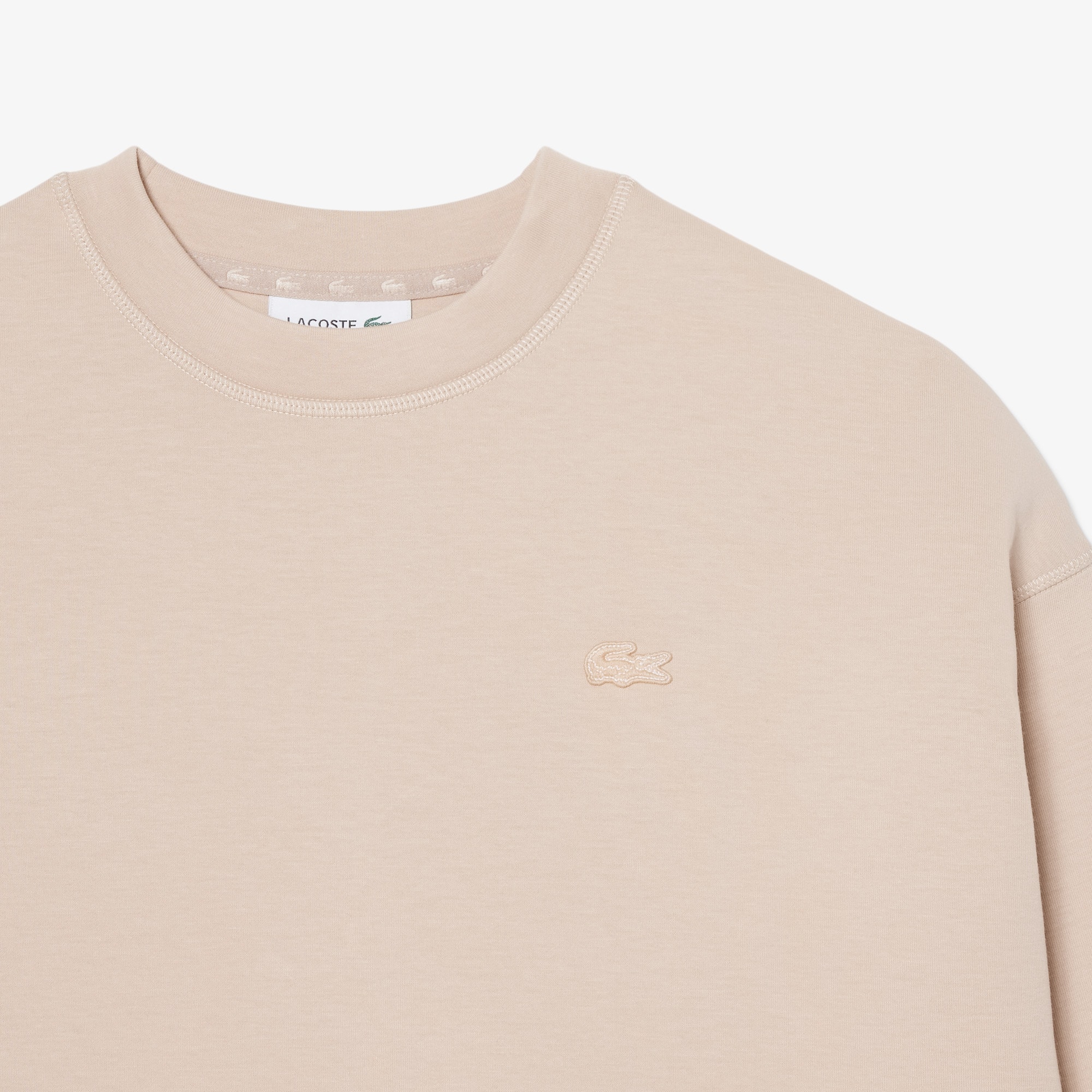 Oversized Double Face Jersey Sweatshirt
