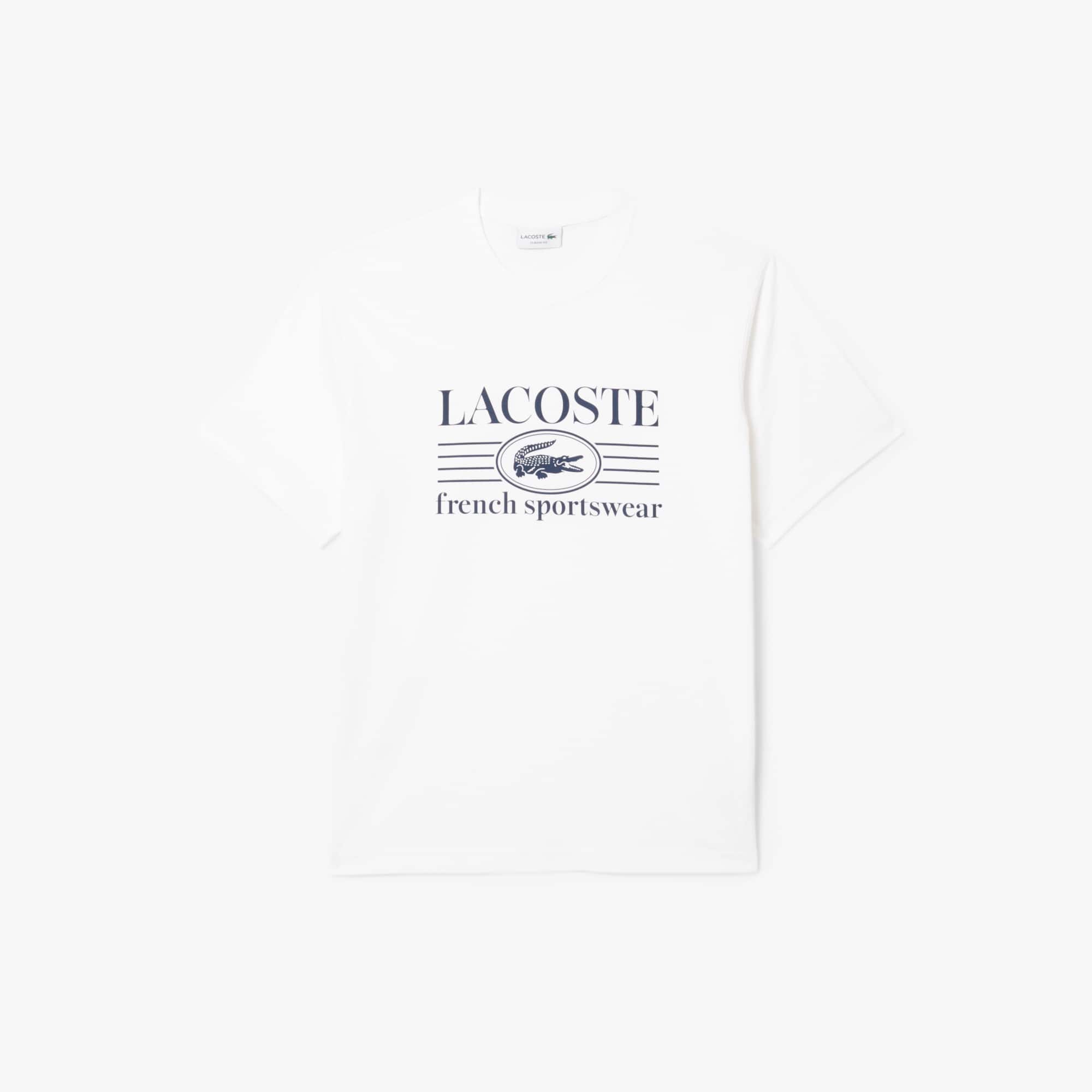 Lacoste Men's Classic Fit Cotton Print T-Shirt