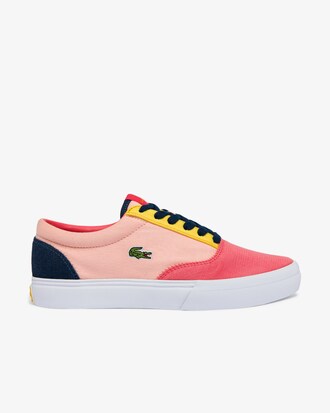 Women's Jump Serve Lace Canvas Color-Pop Sneakers