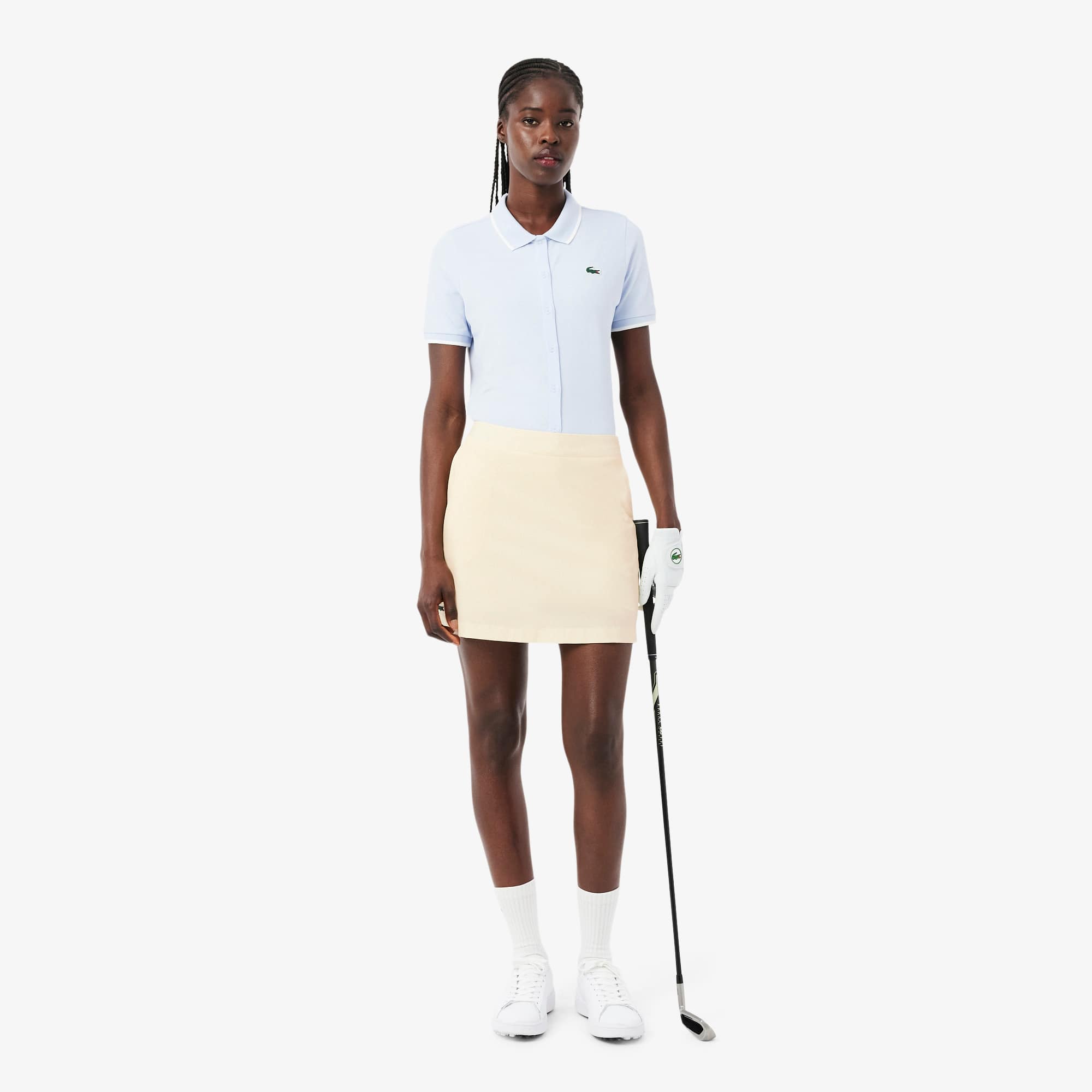 Lacoste Women's Ultra Dry Lined Golf Skirt