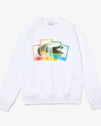 Unisex Lacoste LIVE x Polaroid Loose Fit Sweatshirt