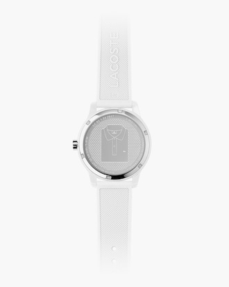 Men's L.12.12 White Silicone Strap Watch