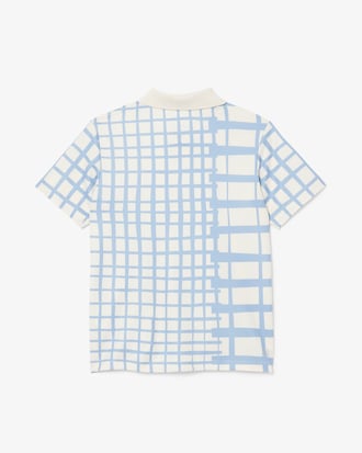 Boys' Striped Piqué Tennis Polo