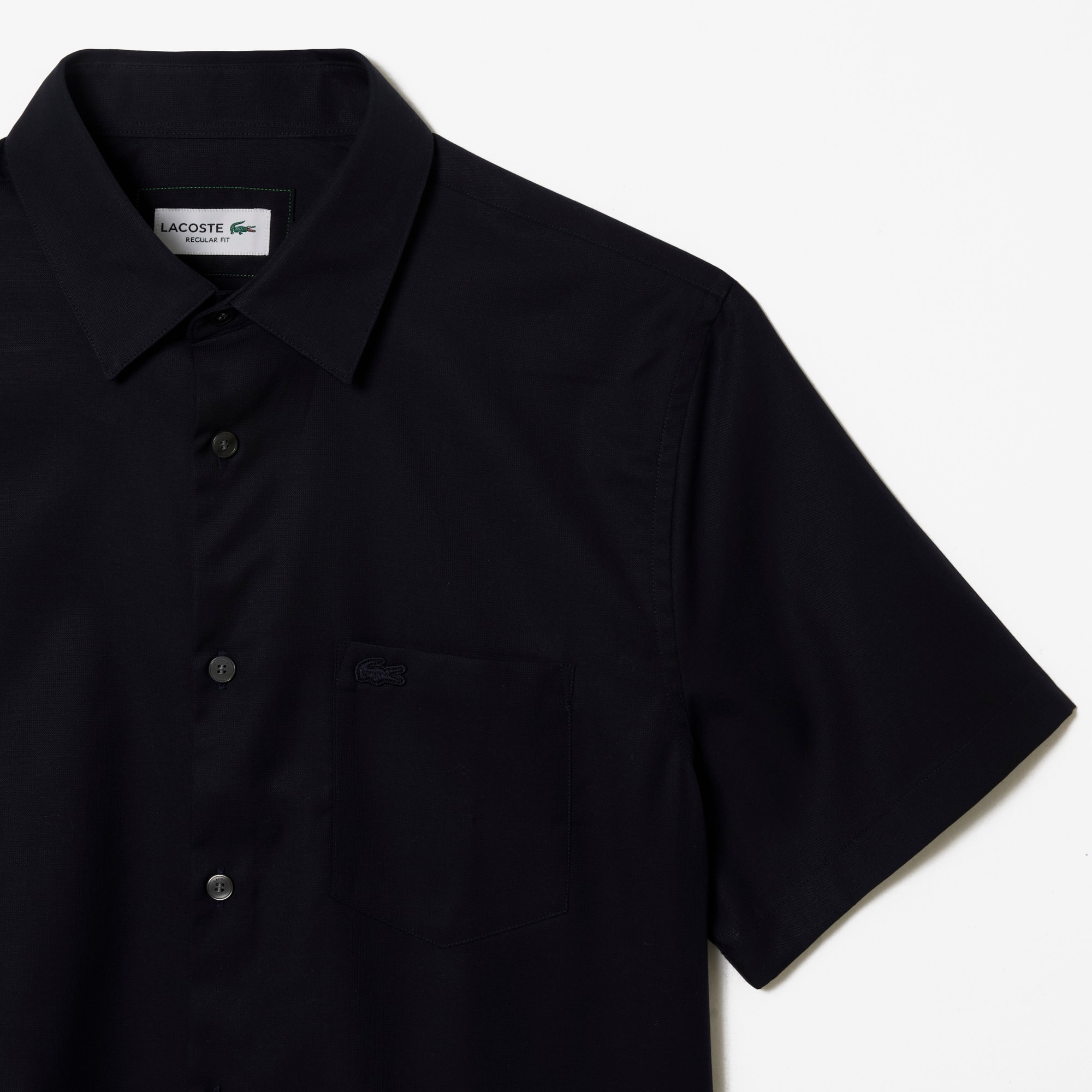 Men's Regular Fit Short Sleeve Cotton Shirt