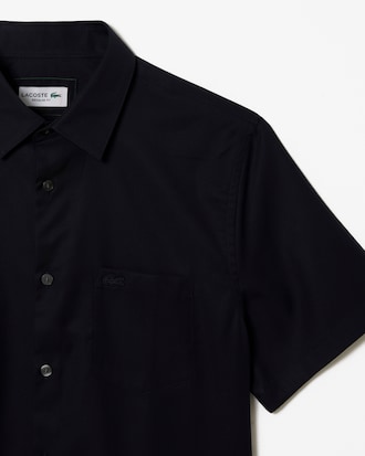 Men's Regular Fit Short Sleeve Cotton Shirt