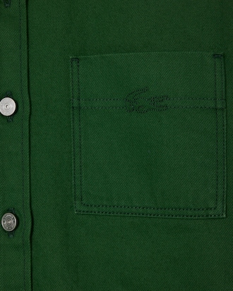 Women's Oversized Denim Overshirt