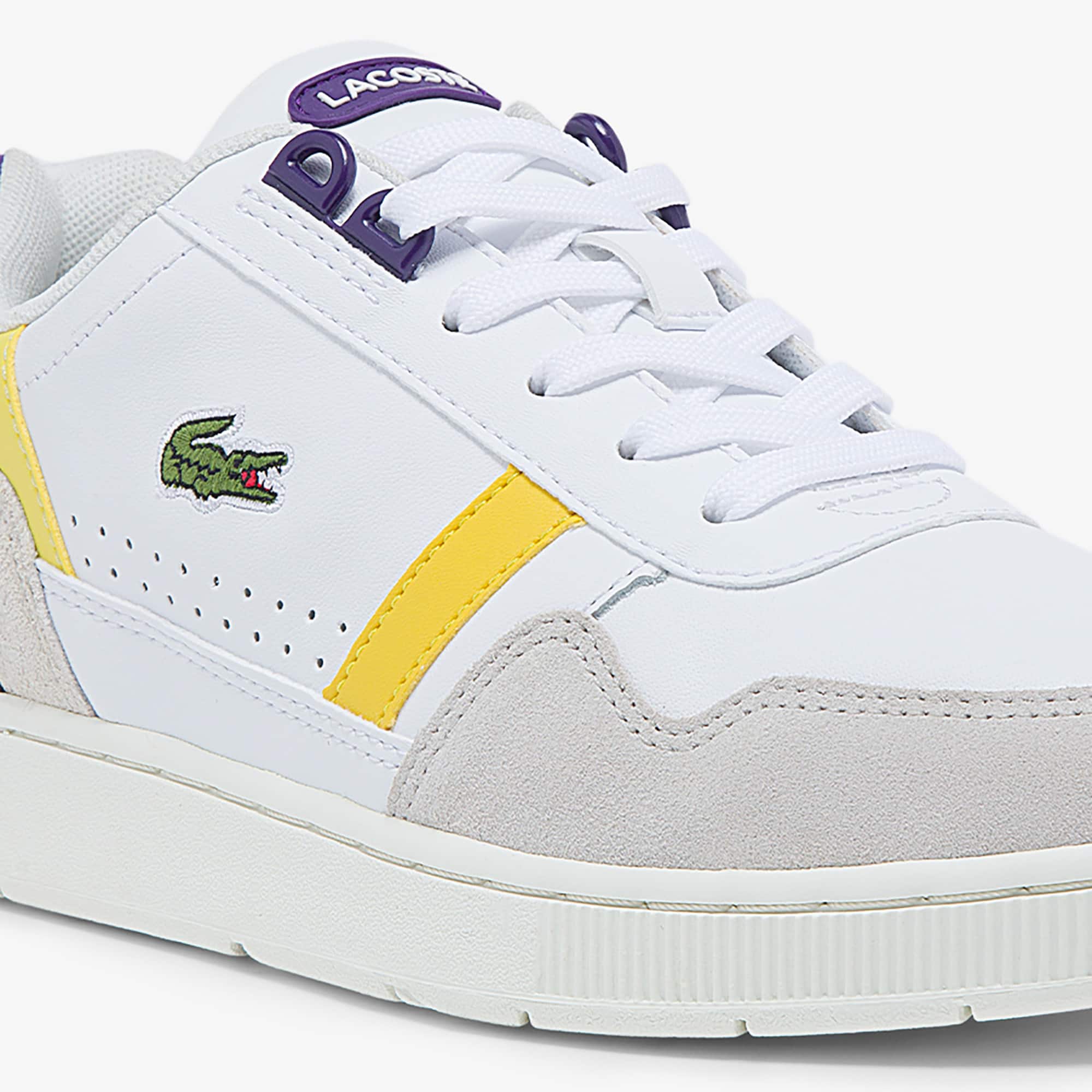 Women's T-Clip Leather and Suede Sneakers - Sneakers - New In 2026