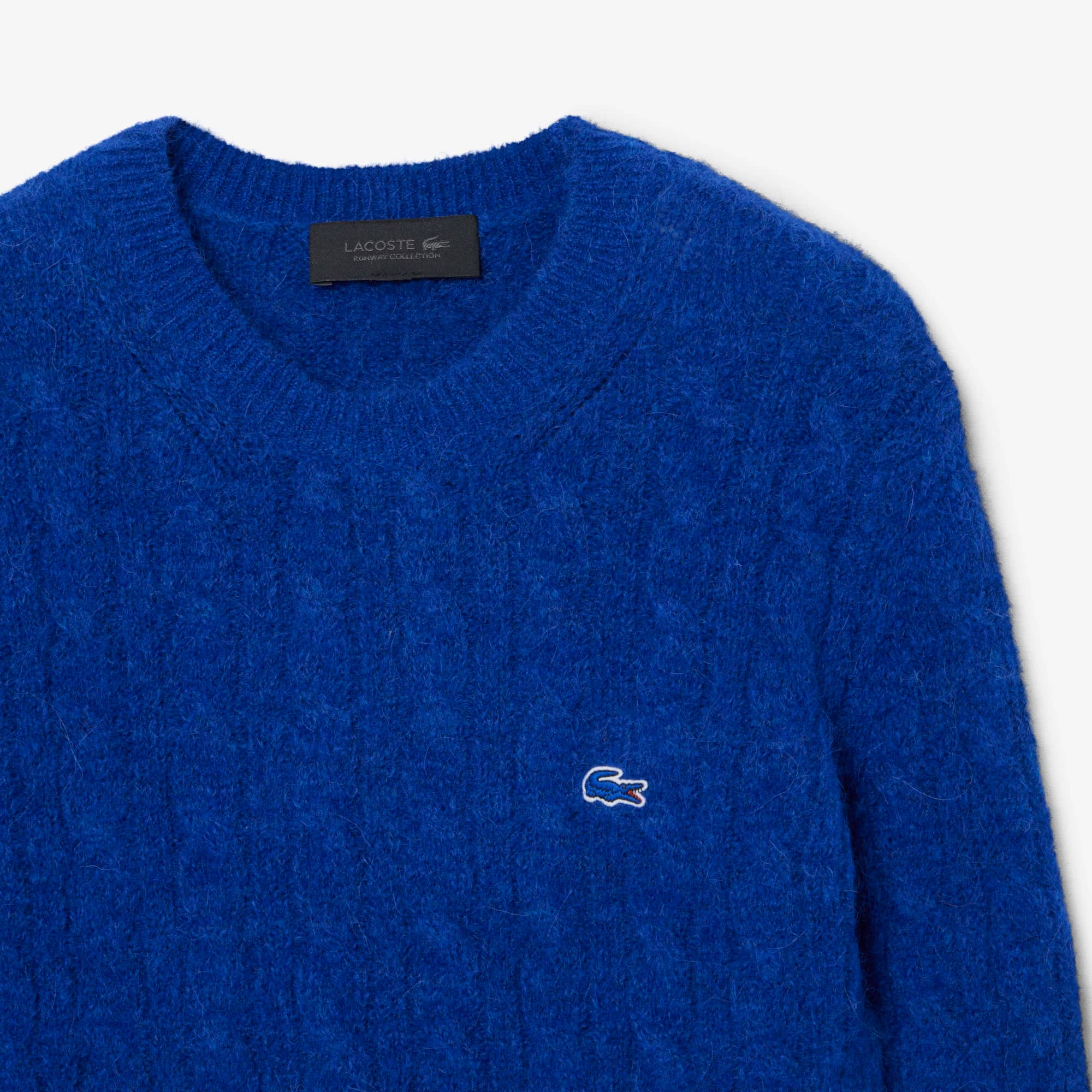 Runway Alpaca Blend Cable Knit Sweater