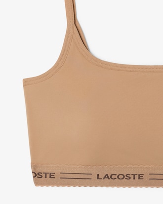 Scallop Band Microfiber Bralette