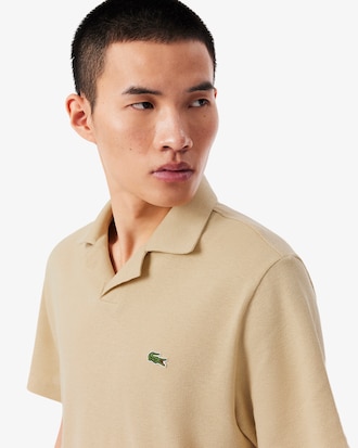 Classic Fit Cotton-Linen Polo