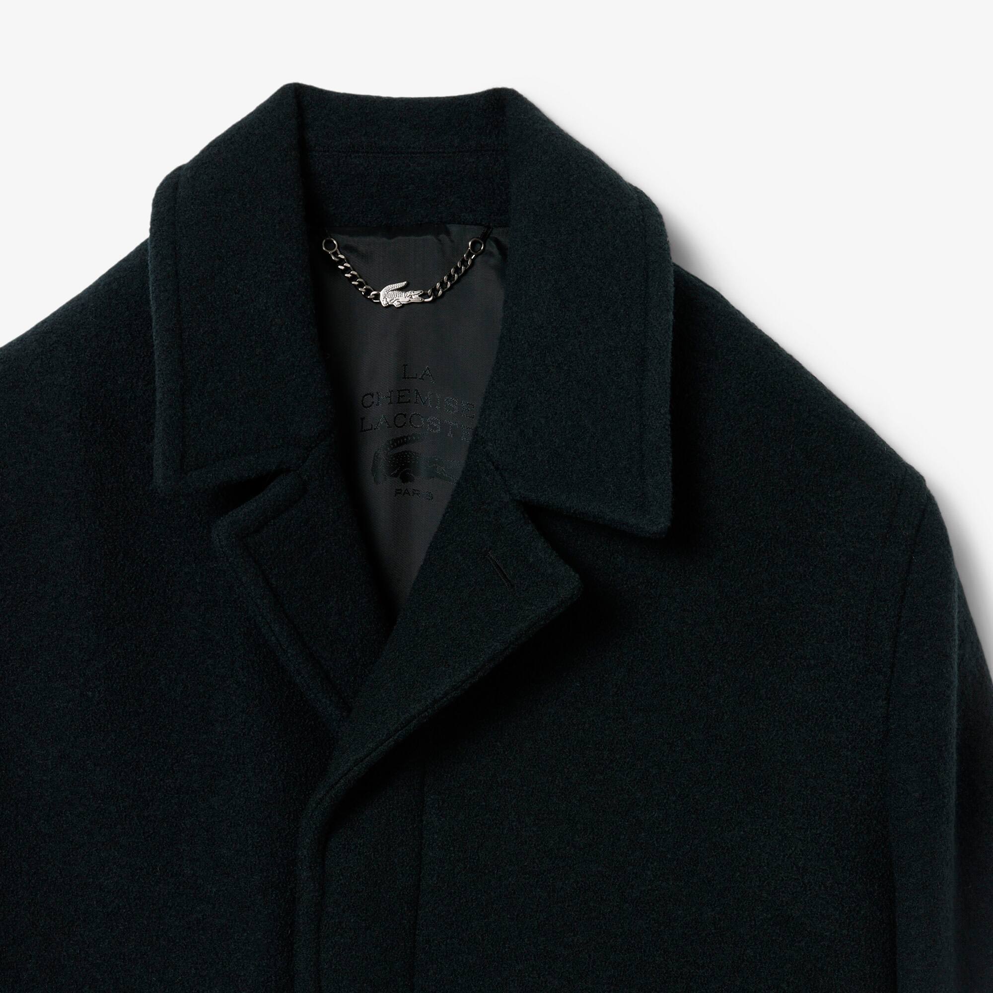 Runway Boiled Wool Coat
