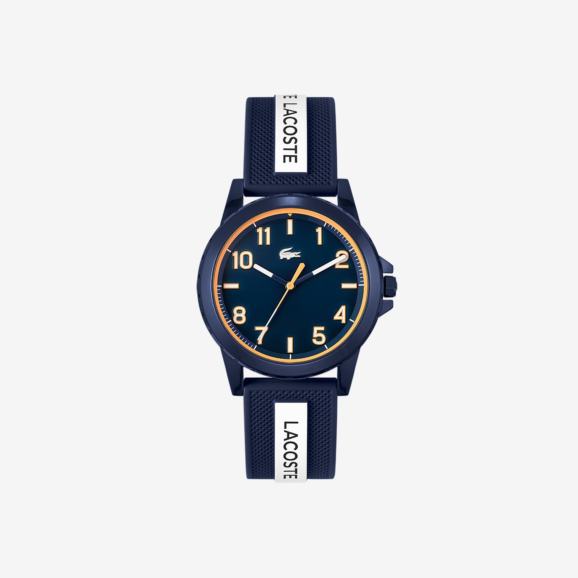 lacoste navy watch