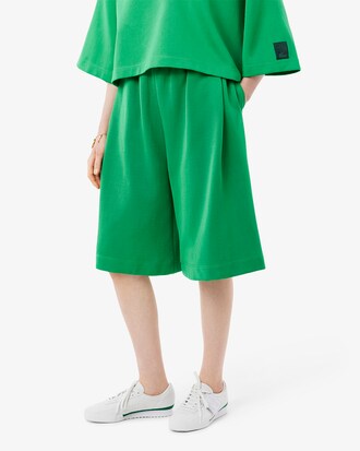 Women's Runway Oversized Satin Shorts