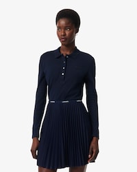 Women's Slim Fit L.12.D Stretch Mini Piqu&eacute; Polo