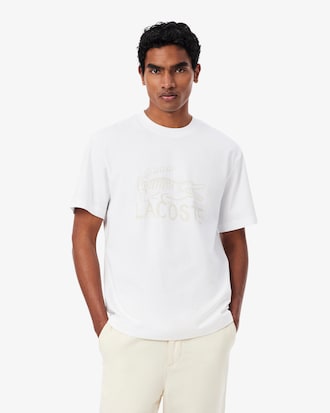 Playera De Algod&oacute;n Estampada