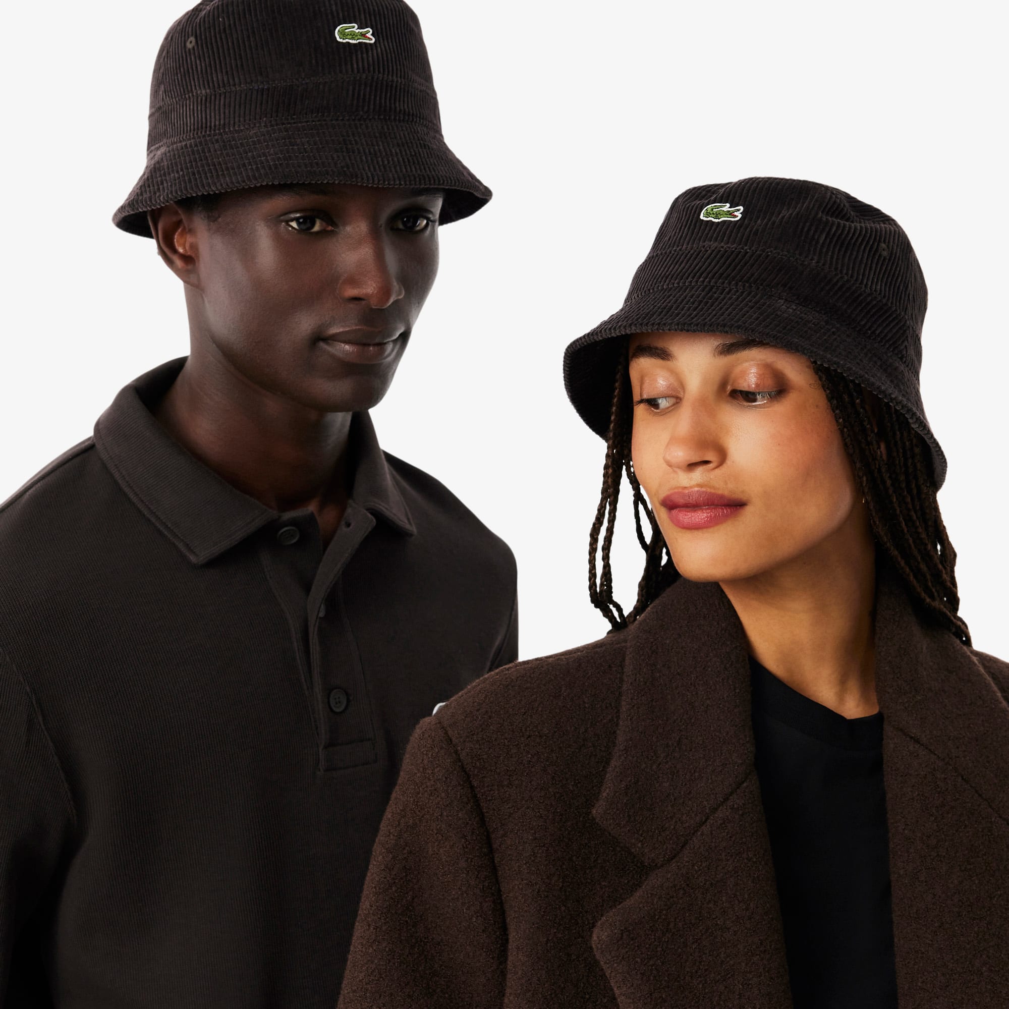 メンズウェア CH is for CLUBHAUS BucketHat Putty L/XL Men's Corduroy Bucket Hat - Caps & Hats - New In 2026 | Lacoste