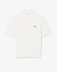 Classic Fit Boucl&eacute; Knit Polo Shirt