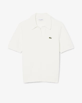 Classic Fit Boucl&eacute; Knit Polo Shirt