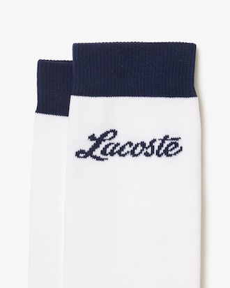 Women's Long Embroidered Golf Socks 