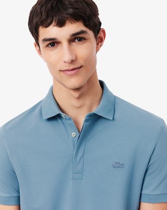 Men's Regular Fit Paris Stretch Piqu&eacute; Polo