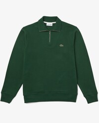Men's Zip-Up High-Neck Sweatshirt