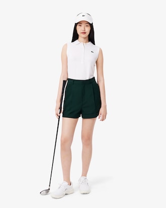 Women's Slim Fit UV Protect Stretch Golf Polo