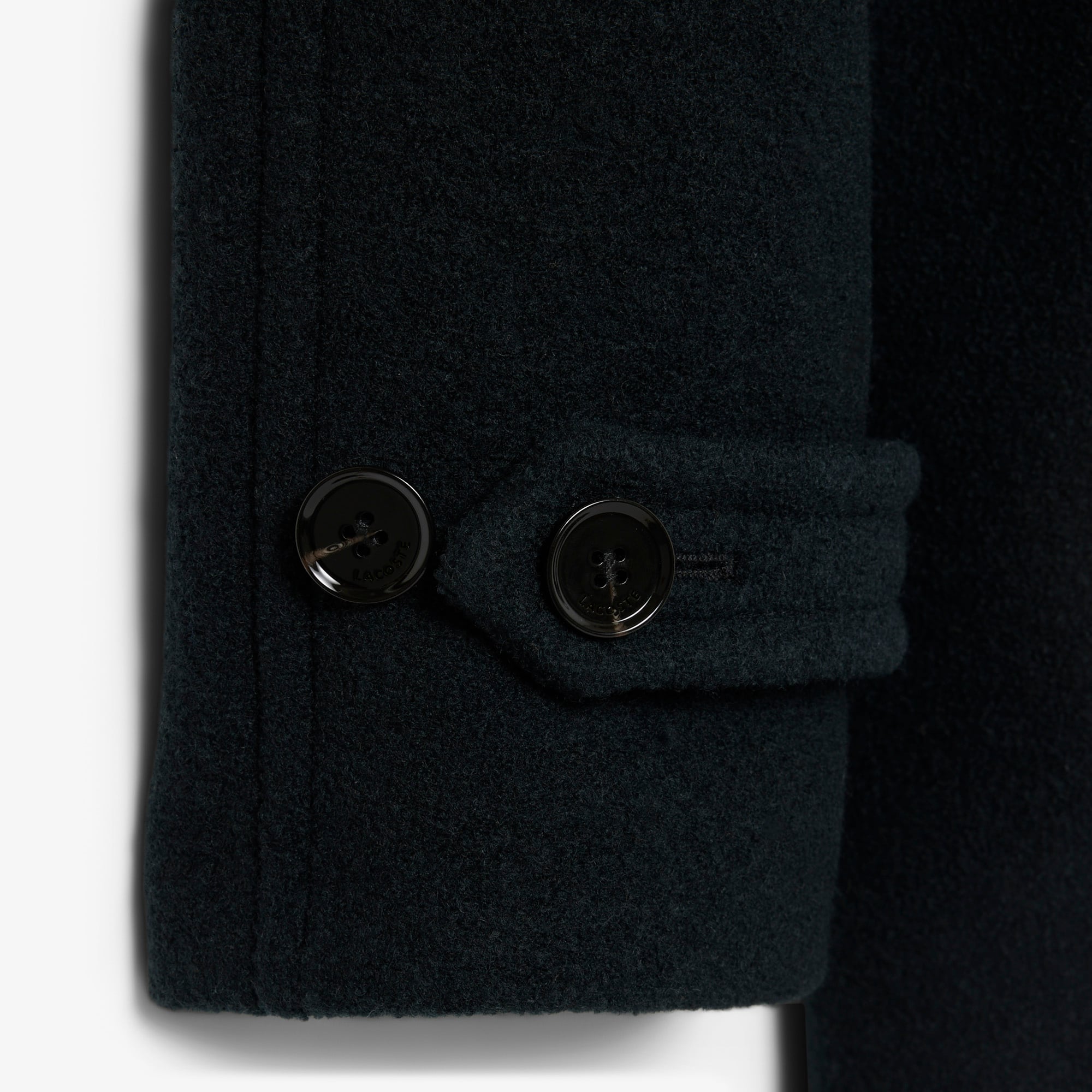 Runway Boiled Wool Coat