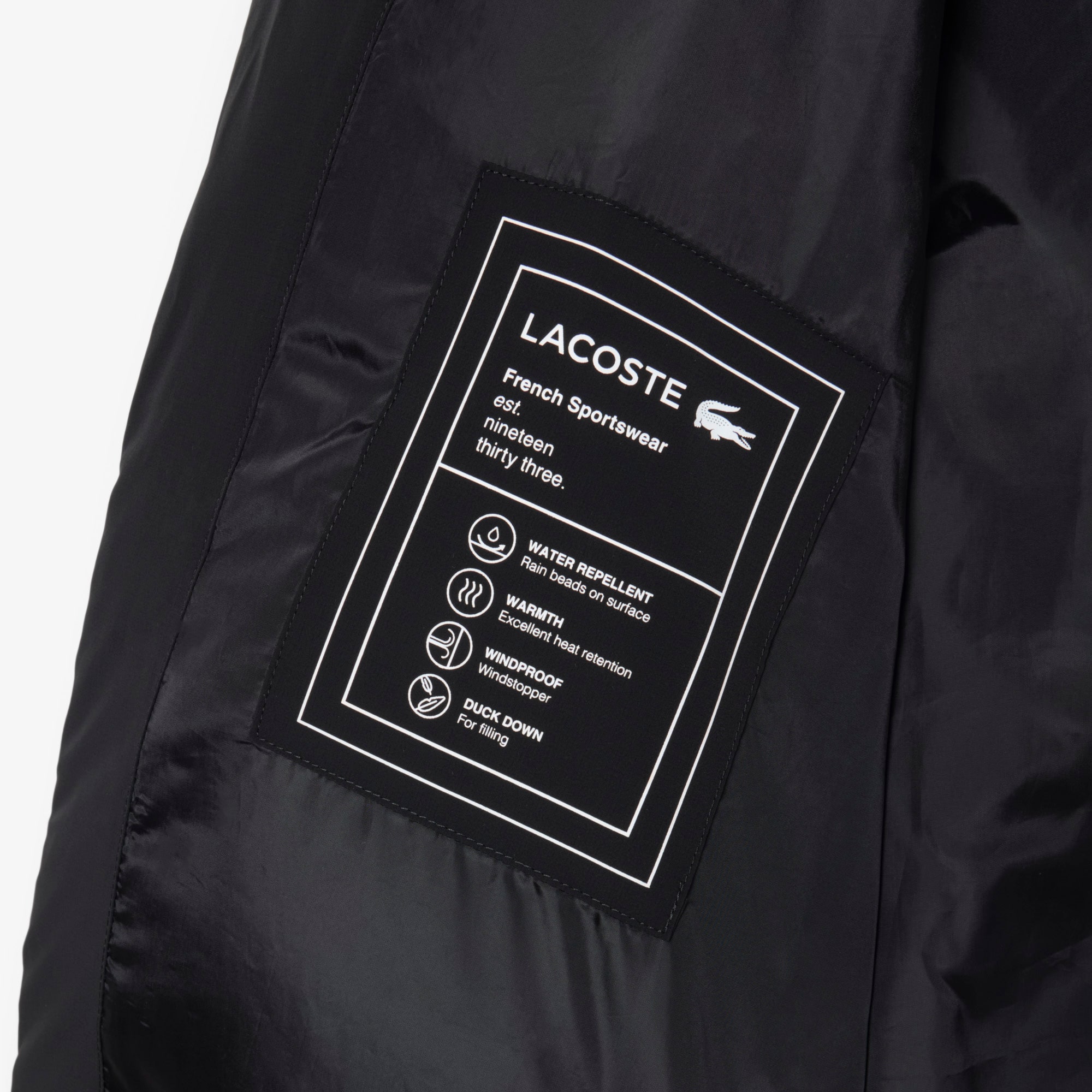 Mid Length Water-Repellent Down Jacket
