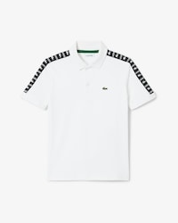 Branded Stripe Cotton Pima Polo Shirt