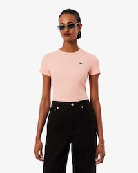 T-shirt femme slim fit en coton biologique