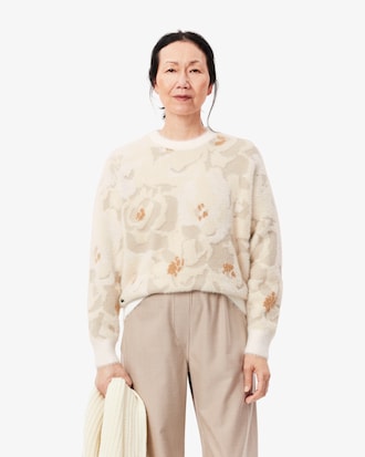 Women's Floral Sweater