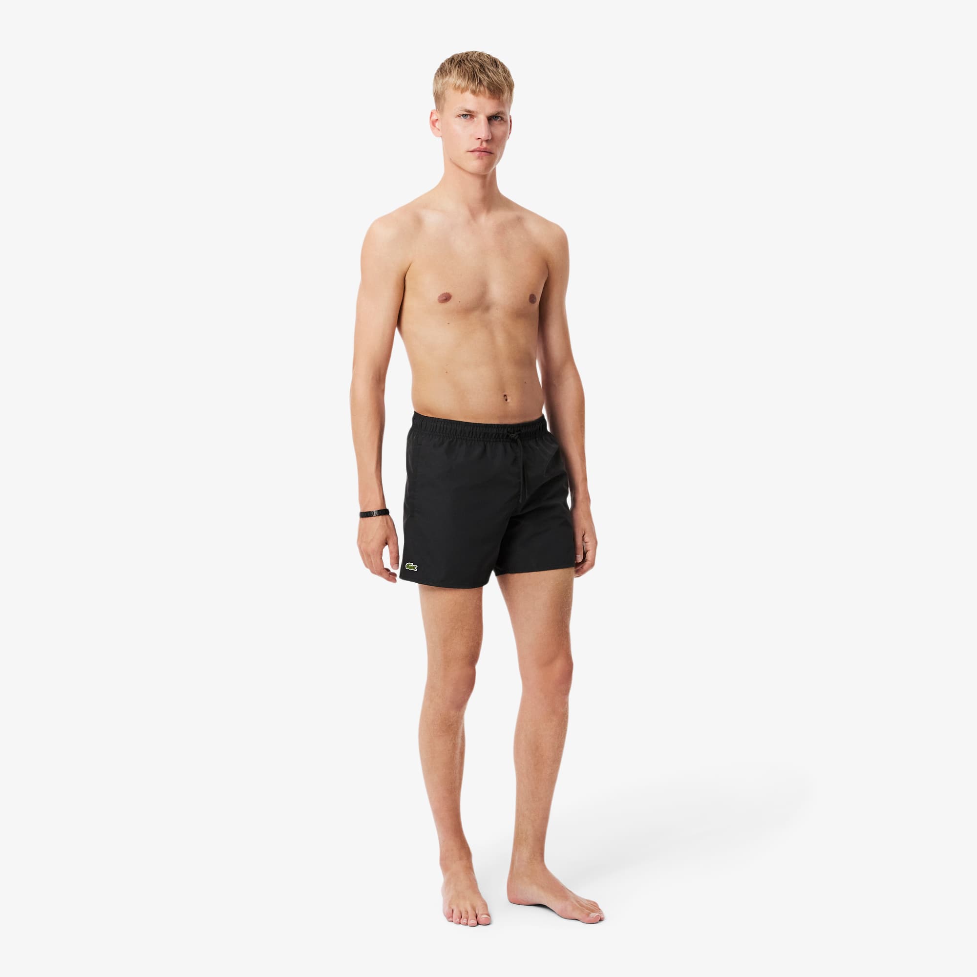 Lacoste Men's Quick-Dry Swim Trunks