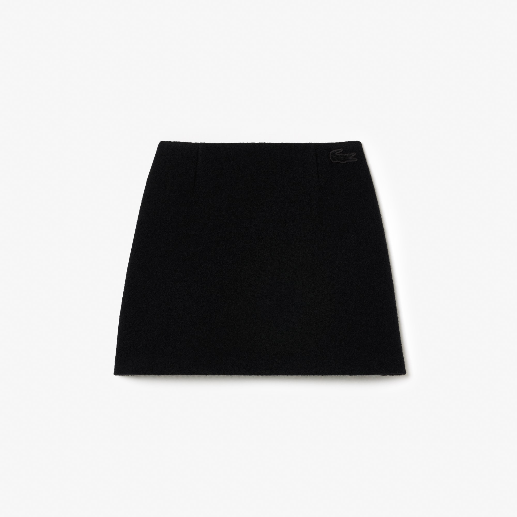 ★LACOSTE★ Women's Wool Mini Skirt Black JF6294-54N031 Women's Straight Wool Skirt - Shorts & Skirts - New In 2025
