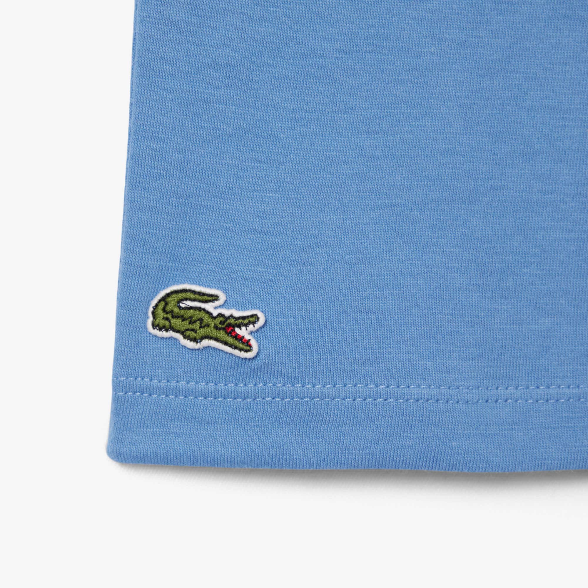 Textured Lacoste Cotton T-Shirt