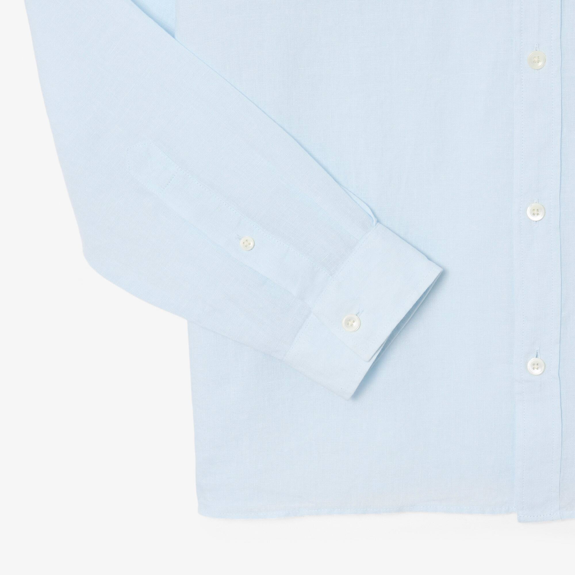 Men's Regular Fit Linen Shirt