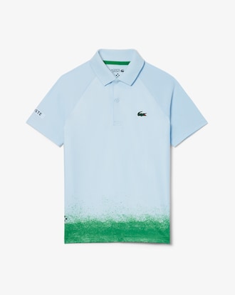 Kids' Lacoste x Daniil Medvedev Stretch Jersey Polo