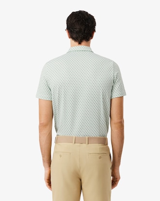 Regular Fit Printed Golf Polo