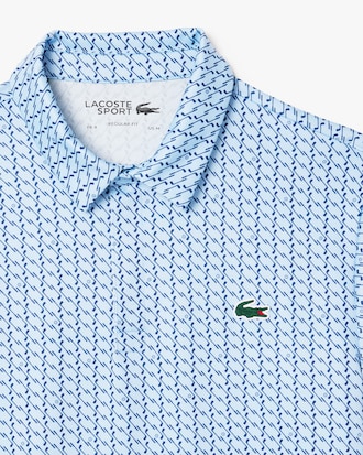 Polo de golf Regular Fit con protección UV para hombre