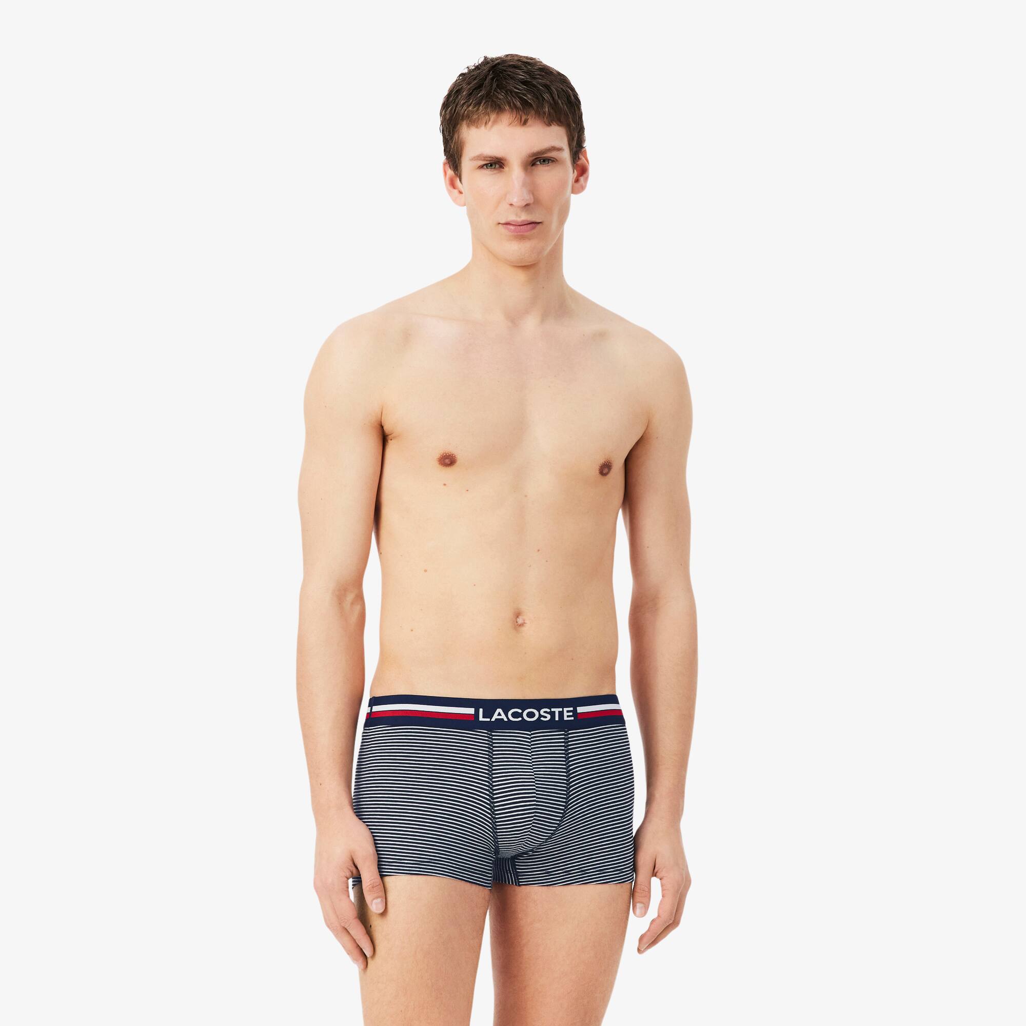 Men's 3-Pack Stretch Cotton Trunks