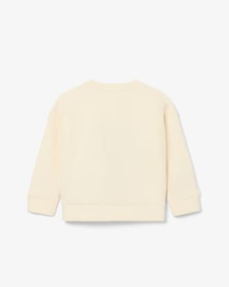 Embroidered Badge Neoprene Sweatshirt