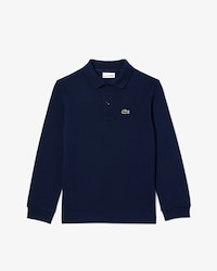 Kids' Long Sleeve Petit Piqué Polo