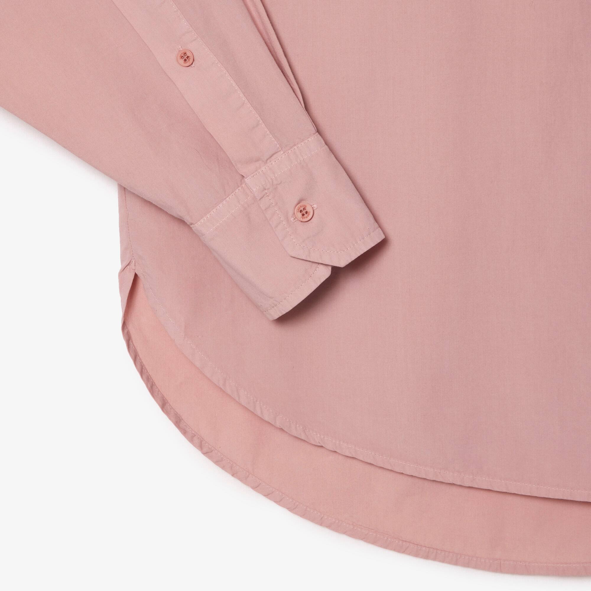 Women's Oversized Cotton Poplin Shirt - T-Shirts & Tops - New In