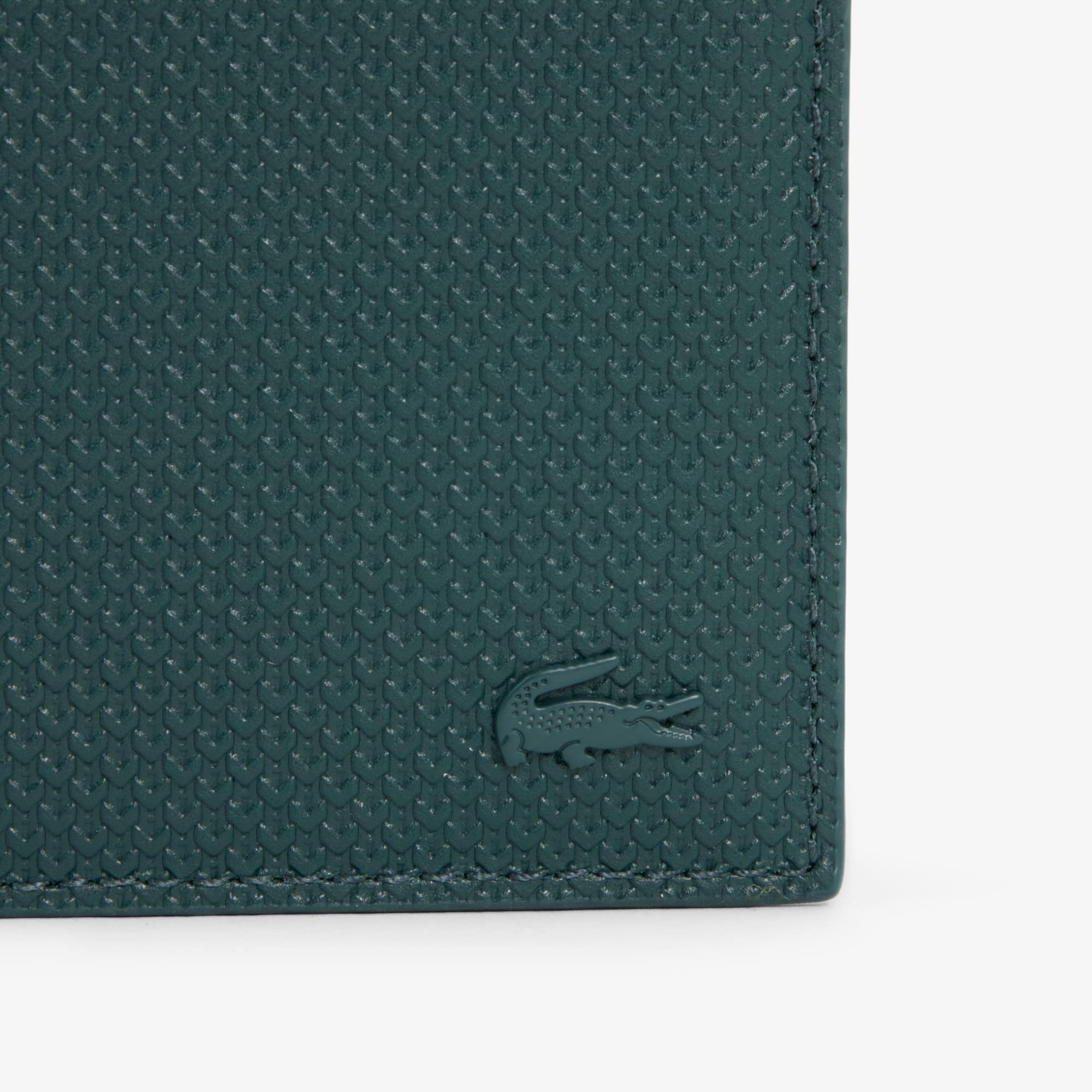 Small Piqué Leather Chantaco Billfold