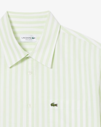 Men's Regular Fit Striped Oxford Shirt