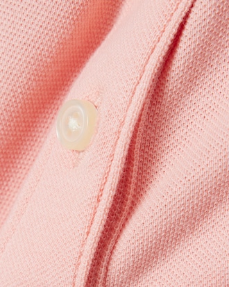 Girls' Scalloped Collar Piqu&eacute; Polo