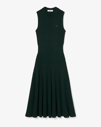 Robe c&ocirc;tel&eacute;e coton m&eacute;lang&eacute; &agrave; plis