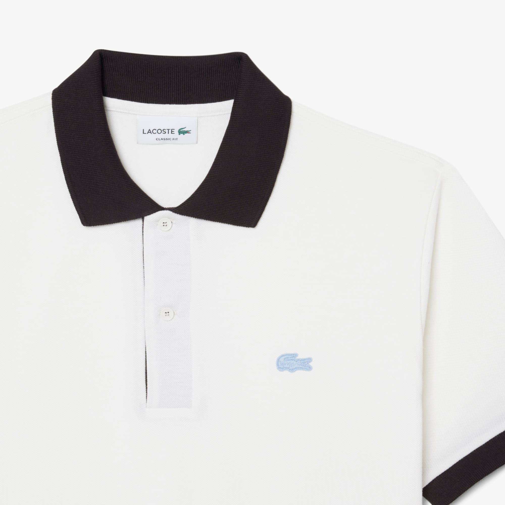 Classic Fit Contrast Rib Polo