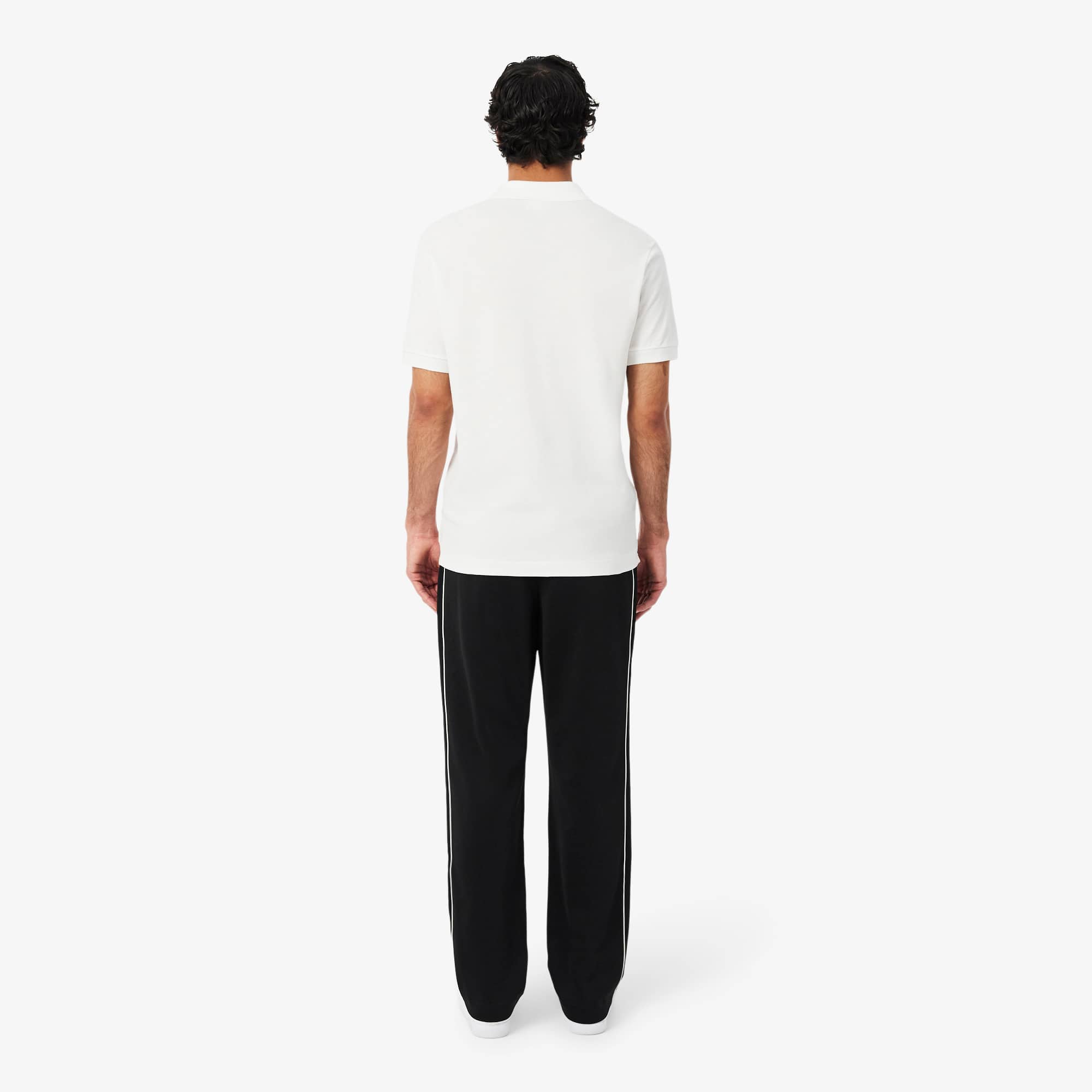 Trim Accent Piqué Sweatpants